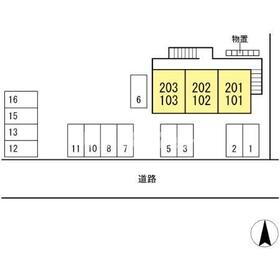 エステート笹谷Ａ 2階建