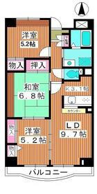 グレースサワ 5階 3LDK 賃貸物件詳細