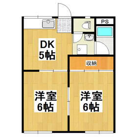 長野県松本市平田東１ 南松本駅 2DK アパート 賃貸物件詳細