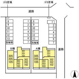 仮）ＤーＲＯＯＭ岐南町下印食　Ａ棟 3階建