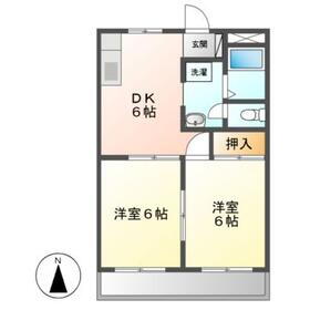 神奈川県川崎市高津区二子３ 高津駅 2DK マンション 賃貸物件詳細
