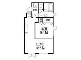 北海道河東郡音更町木野大通東１７ 帯広駅 1LDK アパート 賃貸物件詳細
