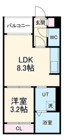愛知県名古屋市西区則武新町２ 栄生駅 1LDK アパート 賃貸物件詳細