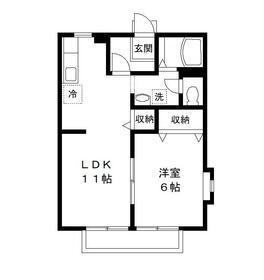 ユアマリーナ 1階 1LDK 賃貸物件詳細