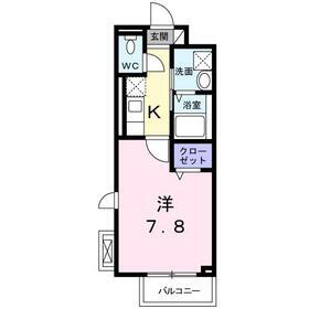 神奈川県川崎市中原区下小田中２ 武蔵中原駅 1K アパート 賃貸物件詳細
