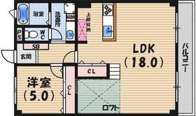 兵庫県西宮市南越木岩町 苦楽園口駅 1LDK マンション 賃貸物件詳細