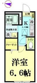 フラットヒル 2階 1K 賃貸物件詳細