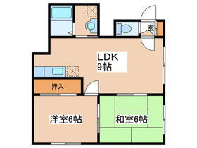 ラックＭＳ平田 4階 2LDK 賃貸物件詳細