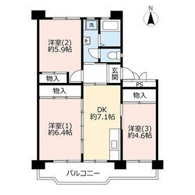 埼玉県所沢市並木３ 賃貸マンション