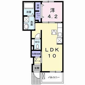 岡山県岡山市中区平井１ 岡山駅 1LDK アパート 賃貸物件詳細