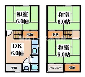 大阪府東大阪市御厨東２ 賃貸一戸建て