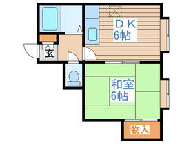 北海道札幌市西区八軒六条東５ 八軒駅 1DK アパート 賃貸物件詳細