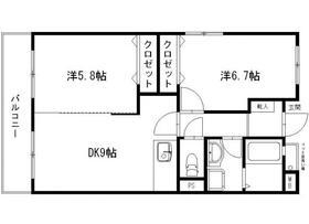 静岡県浜松市中央区上島１ 曳馬駅 2DK マンション 賃貸物件詳細