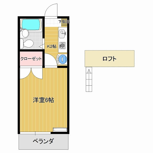 群馬県高崎市棟高町 井野駅 1K アパート 賃貸物件詳細