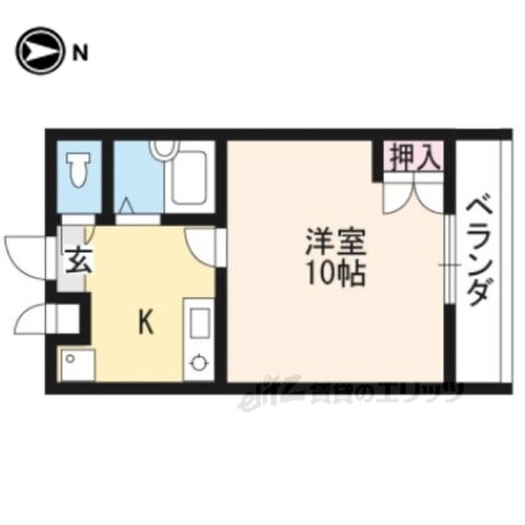 京都府京都市上京区西町 北野白梅町駅 1K マンション 賃貸物件詳細