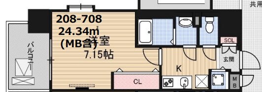 兵庫県神戸市東灘区青木６ 青木駅 1K マンション 賃貸物件詳細