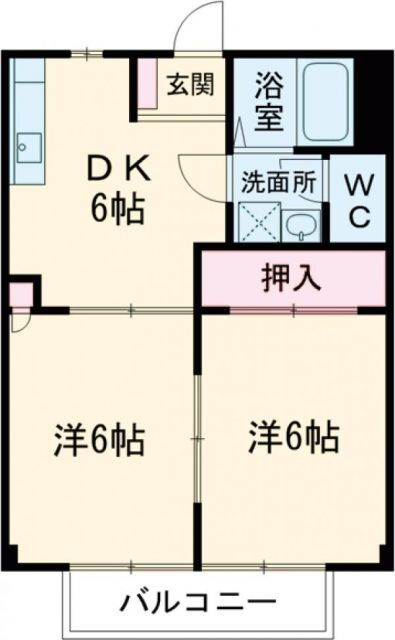 茨城県水戸市見川４ 赤塚駅 2DK アパート 賃貸物件詳細