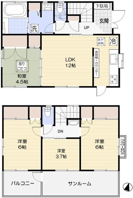 東京都世田谷区北烏山７ 久我山駅 4LDK 一戸建て 賃貸物件詳細