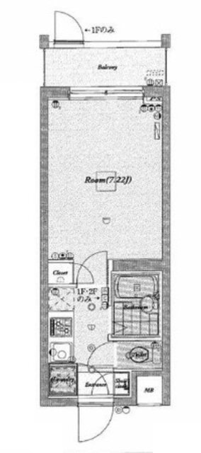 東京都西東京市田無町１ 田無駅 1K マンション 賃貸物件詳細