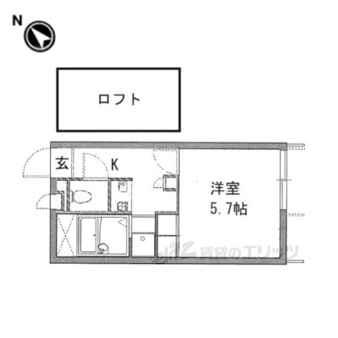 奈良県奈良市中町 学園前駅 1K アパート 賃貸物件詳細