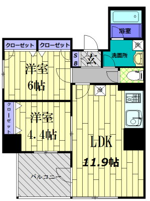 東京都日野市新町１ 日野駅 2LDK マンション 賃貸物件詳細
