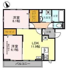 埼玉県朝霞市膝折町２ 朝霞駅 2LDK アパート 賃貸物件詳細
