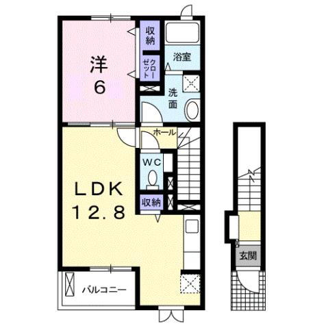 熊本県八代市竹原町 新八代駅 1LDK アパート 賃貸物件詳細