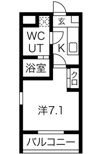愛知県名古屋市名東区社台３ 上社駅 1K マンション 賃貸物件詳細