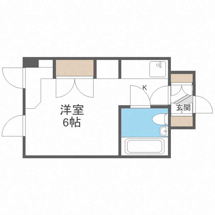 北海道札幌市中央区大通西１７ 西１８丁目駅 ワンルーム マンション 賃貸物件詳細