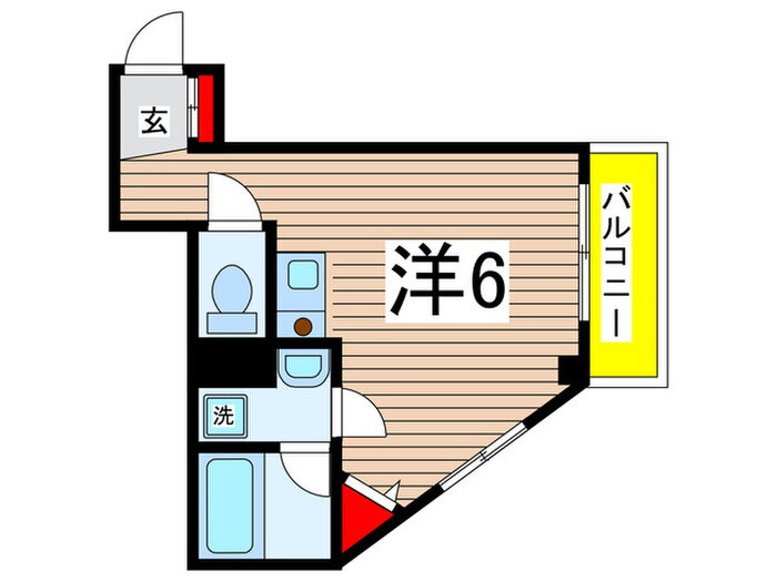 マルサハイツ 4階 ワンルーム 賃貸物件詳細