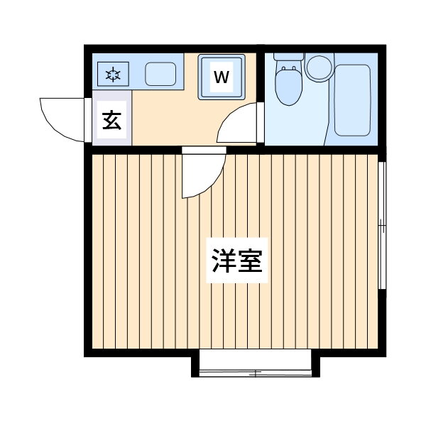 東京都調布市飛田給１ 飛田給駅 1K アパート 賃貸物件詳細