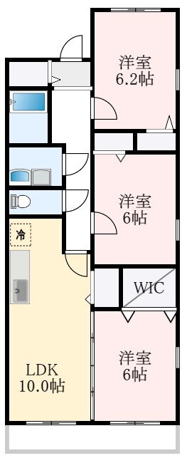 大阪府堺市中区毛穴町 鳳駅 3LDK アパート 賃貸物件詳細
