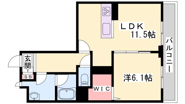 兵庫県姫路市亀山 亀山駅 1LDK マンション 賃貸物件詳細