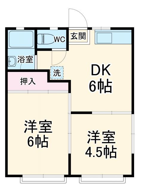 埼玉県川口市北原台１ 東川口駅 2DK アパート 賃貸物件詳細