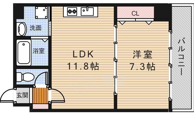 大阪府豊中市西緑丘３ 少路駅 1LDK マンション 賃貸物件詳細