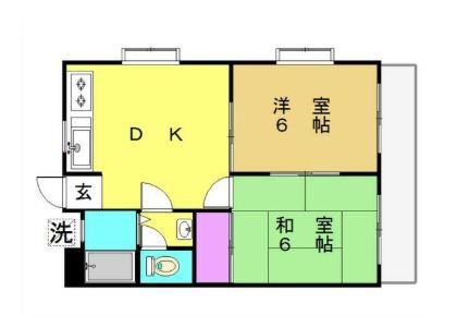 神奈川県川崎市高津区久末 溝の口駅 2DK マンション 賃貸物件詳細