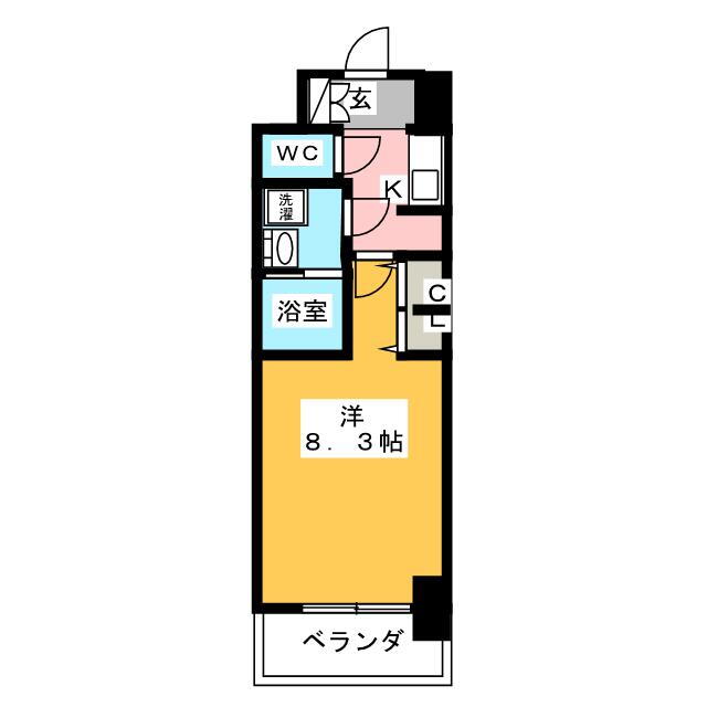 愛知県名古屋市中村区亀島１ 亀島駅 1K マンション 賃貸物件詳細