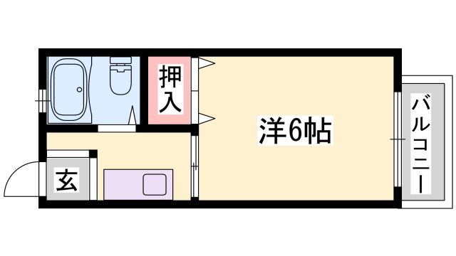 兵庫県姫路市東辻井１ 播磨高岡駅 1K アパート 賃貸物件詳細