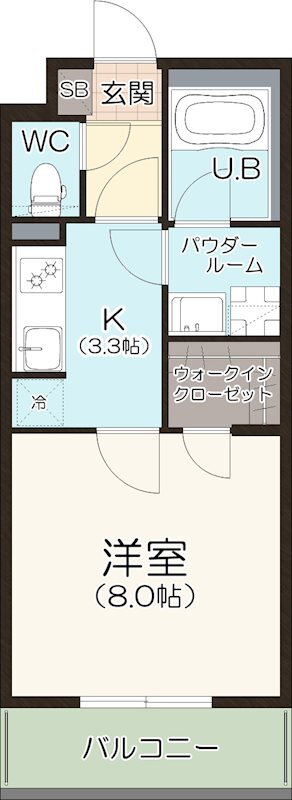 兵庫県西宮市青木町 西宮北口駅 1K マンション 賃貸物件詳細