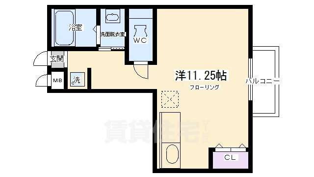 京都府京都市伏見区景勝町 伏見駅 1K アパート 賃貸物件詳細
