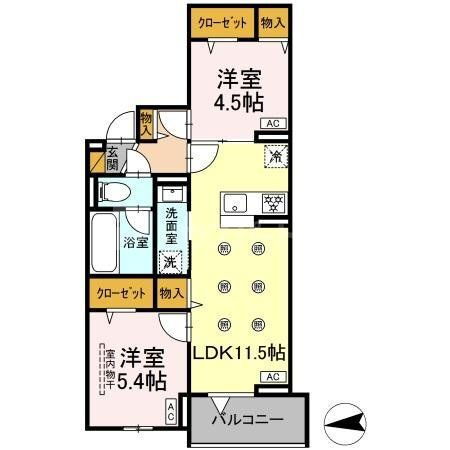 千葉県船橋市藤原１ 船橋法典駅 2LDK アパート 賃貸物件詳細
