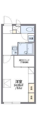 岡山県倉敷市中島 倉敷駅 1K アパート 賃貸物件詳細