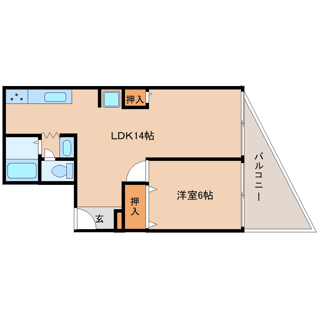 奈良県奈良市富雄元町２ 富雄駅 1LDK マンション 賃貸物件詳細