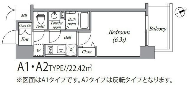 大阪府大阪市西区本田４ 九条駅 1K マンション 賃貸物件詳細
