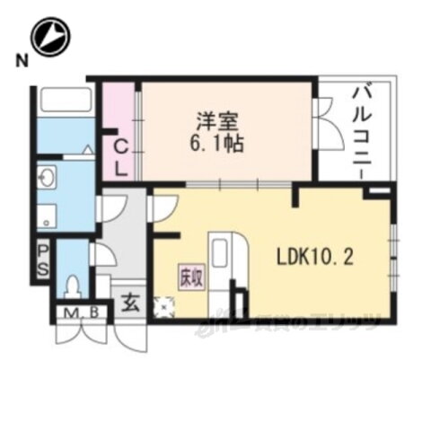 モアコンフォート 3階 1LDK 賃貸物件詳細