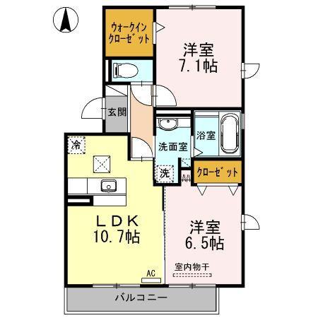 岐阜県羽島郡岐南町伏屋２ 切通駅 2LDK アパート 賃貸物件詳細