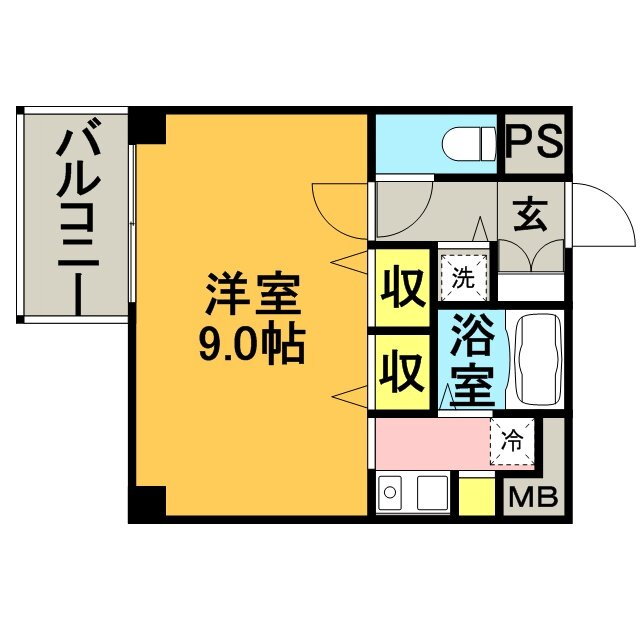 セレスベイサイド博多 4階 1K 賃貸物件詳細