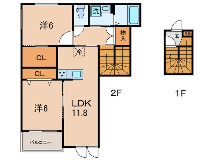 東京都世田谷区下馬５ 学芸大学駅 2LDK アパート 賃貸物件詳細