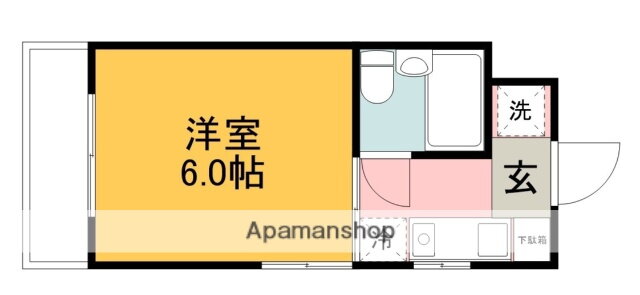 神奈川県相模原市中央区星が丘２ 淵野辺駅 1K マンション 賃貸物件詳細