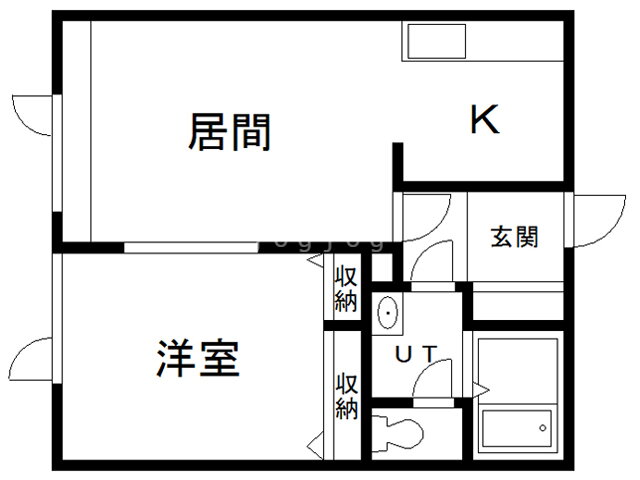 北海道旭川市神居四条２１ 1LDK アパート 賃貸物件詳細